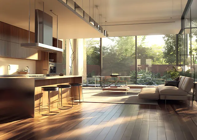 Modern kitchen spaces